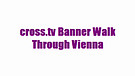 cross.tv Banner Walk Through Vienna