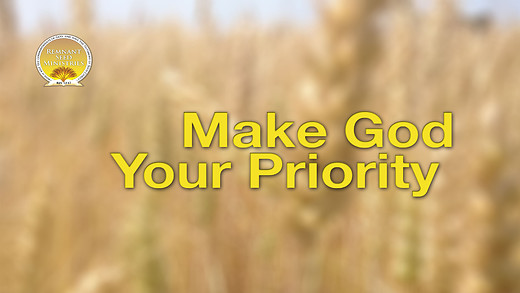Make God Your Priority Service