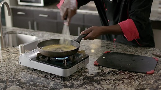 Cook Like A. Champion - Episode 10 - Peaches and Cream Creme Brulee & Shrimp and Grits