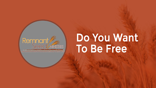 Do You You Want To Be Free?