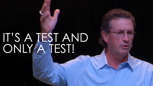 It's a Test and Only a Test!