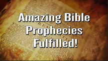 Amazing Bible Prophecies: Fulfilled!