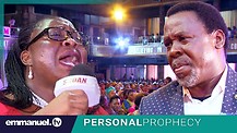 Woman COLLAPSES At TB Joshua Prophecy!!!