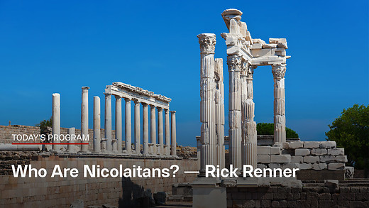 Tuesday - Who Are the Nicolaitans?