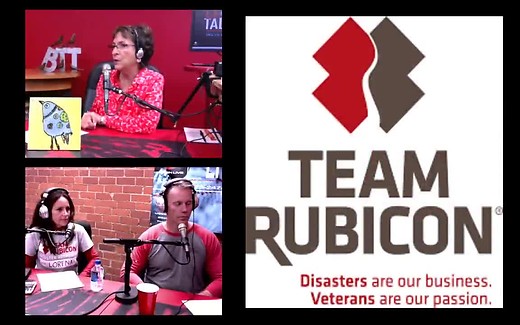 Mike Gorham & Lorena Brickler of Team Rubicon on Born To Talk w' Marsha Wietecha Pt 1 LATL