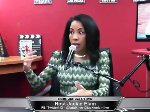 Snoop Dogg’s Son Julian Broadus on Jackie Elam Live!  Pt 1 LATL