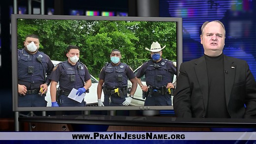 Sheriff's Office Prays For Deputy In The Name Of Jesus