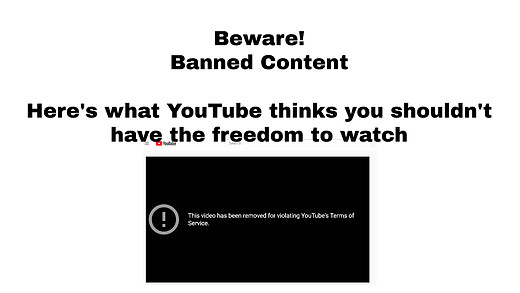 Banned from YouTube: Find out Why