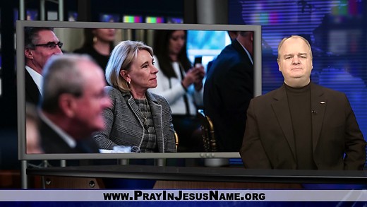 Betsy Devos Tells Education Dept:  Resist Biden's Evil