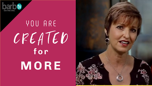 You Are Created For More | Barb Marshall