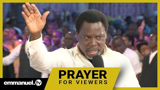 JESUS SAYS IT IS OVER!!! Powerful Prayer With Prophet TB Joshua