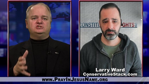 Larry Ward of Conservative Stack Stands To Counter Silicon Valley
