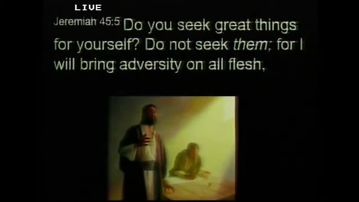 Jeremiah 45 - When Discouraged, Word to Baruch