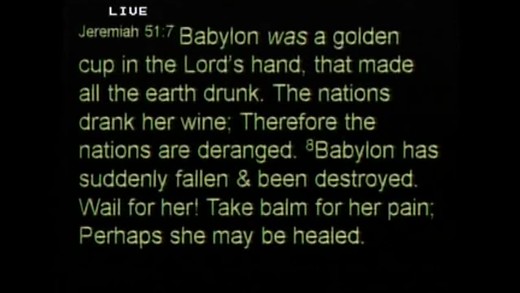 Jeremiah 51 - Babylon Desolate Israel not Forsaken