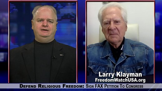 Larry Klayman Is Watching Out For Your Freedom