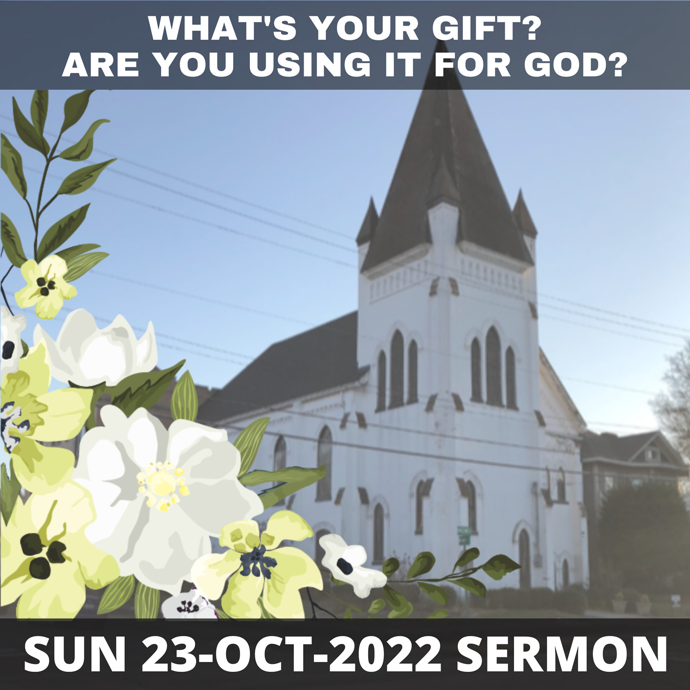 What’s Your Gift & Are You Using It For GOD?