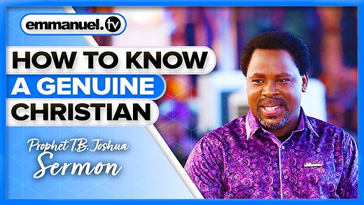 Real Christianity Lies In The Heart | T.B. JOSHUA