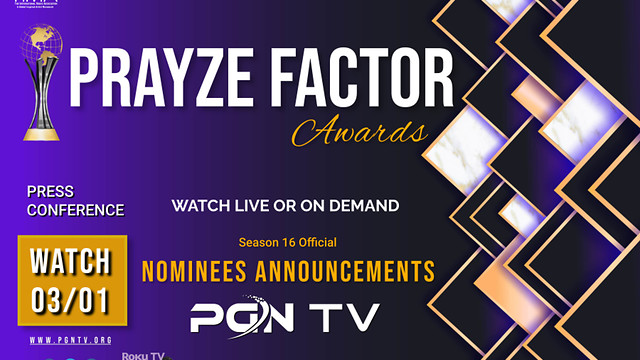 Prayze Factor Awards Season 16 Official Nominee Announcement