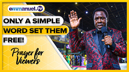 I WILL ATTEND TO YOUR WORD OH LORD!!! - Prayer With TB Joshua