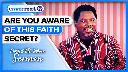 ONLY FAITH PLEASES JESUS | TB Joshua Sermon